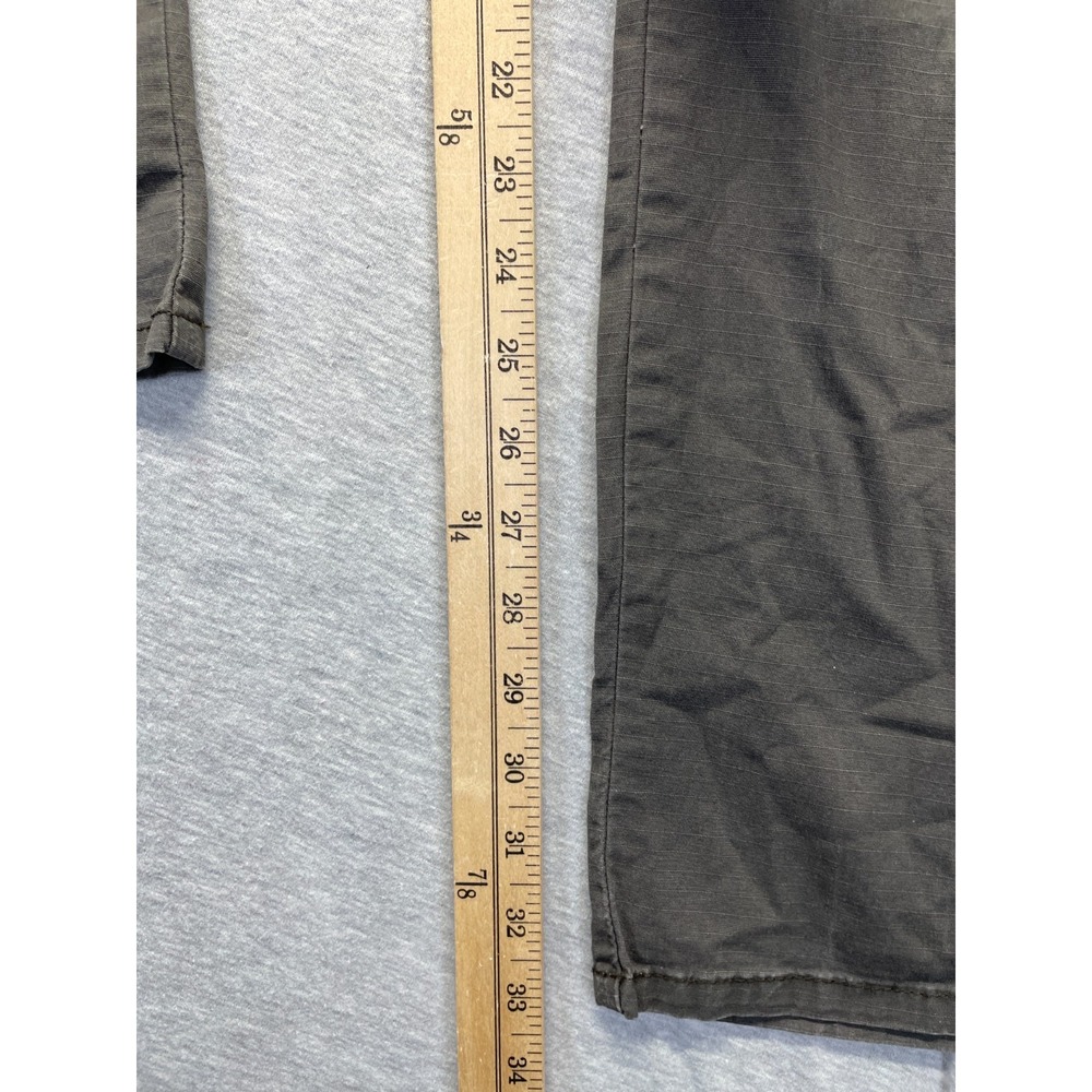 Wrangler Cargo Pants Men 38x34 Gray Relaxed Fit Hiking Outdoor Utility Work Wear - Picture 7 of 8